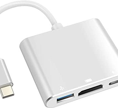 Battony USB C to HDMI Adapter USB Type C Adapter Multiport AV Converter with 4K HDMI Output USB C