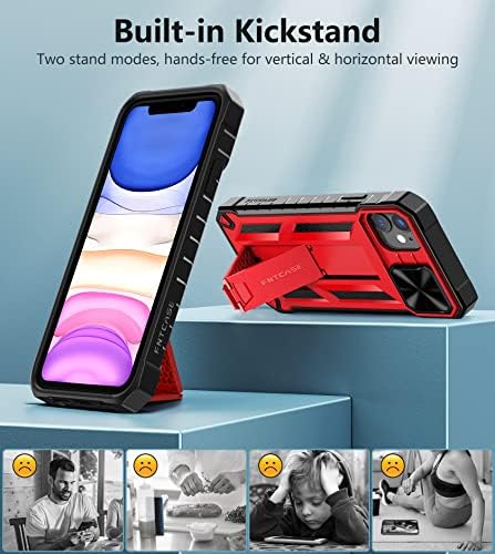FNTCASE for iPhone 11/XR Phone Case: Rugged Shockproof Protective Cases for Apple iPhone 11 & XR - Image 4