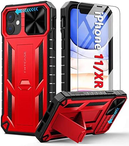 FNTCASE for iPhone 11/XR Phone Case: Rugged Shockproof Protective Cases for Apple iPhone 11 & XR
