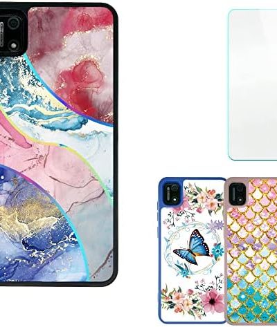 Cloud Mobile Stratus C7 Case Compatible with Cloud Stratus C7 Phone Case Cover [with Tempered Glass
