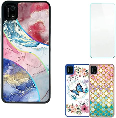 Cloud Mobile Stratus C7 Case Compatible with Cloud Stratus C7 Phone Case Cover [with Tempered Glass